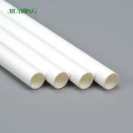 White Biodegradable Paper Straw Eco Friendly Food Grade 4.6mm Dia