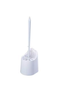 Wholesale Anti Slip Base Hard Bristle Toilet Brush With Holder Good Grips Hideaway Compact Long Brush from china suppliers