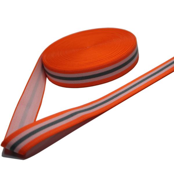 Knitting Nylon Elastic Webbing Intercolor 20mm Woven Webbing Strap