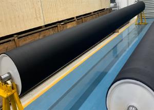 Wholesale 20# Steel Anti Static Black Color Hypalon Corona Nip Roller For BOPP BOPET FILM from china suppliers