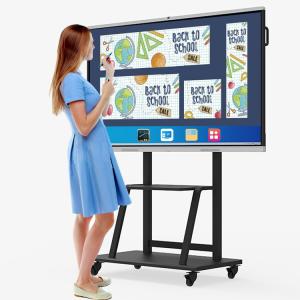 Wholesale Ultra HD 4k Interactive Smart Boards 60hz Anti Glare Glass Material from china suppliers