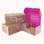 White Recyclable E Flute Corrugated Carton Box