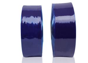 Wholesale Blue PVC Packing Stretch Film Wrap Roll 35mm Width OD 230mm Brush Silk Customized from china suppliers