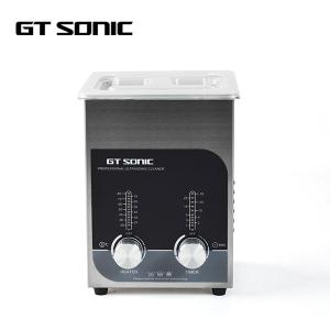 Wholesale 20 - 80 ℃ Heating Ultrasonic Jewelry Cleaner Benchtop Type Dual Power 100W from china suppliers
