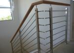 Safety 1 Meter MOQ Stainless Steel Railing 304ss Rod No Welding Indoor