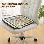 50x50 Far Infrared Heating Pad Jade And Tourmaline Crystal Chair Pad 80W