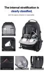 Multi functional Classic Fashion Laptop Backpack for Men Camping Outdoor Custom