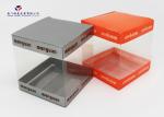 Super Clear Small Plastic Packaging Boxes, Plastic Retail Boxes Square Shape
