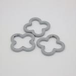 Playground Cross Metal Rope Connectors 16mm Aluminum For Climbing Cargo Net
