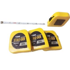 Wholesale Universal Car Fitment Standard Race Car 1/4 Wide Blade x10 Foot Tire Stagger Tape Measure OE NO. Standard Year Universal from china suppliers
