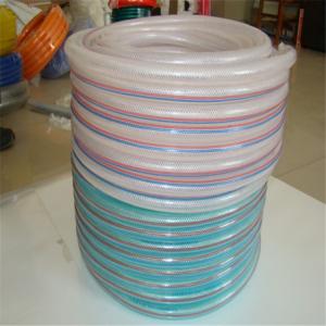 Wholesale Clear PVC Fiber Reinforced Hose plastic Braided hose pipe Flexible PVC Clear Nylon from china suppliers