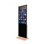 Golden Totem Kiosk Touch Screen TFT Floor Standing Digital Signage