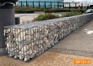 Wholesale 4mm Galvanized Welded Gabion Box Stone Cages Gabion Fence System from china suppliers