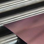 PVD Coating Hairline Brushed Stainless Steel Sheet Rose Gold Thickened