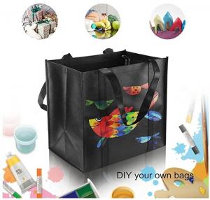 Wholesale pp nonwoven bag, promotional recycled glossy laminated pp nonwoven shopping bag, Foldable Nonwoven Bag, nonwoven tote sh from china suppliers