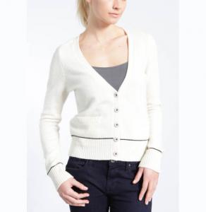 China Apparel Pullover 22.25  Knit Cardigan Sweater Jersey 100 % Cashmere Material on sale