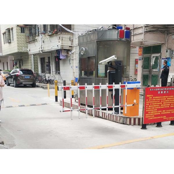 Straight Boom Intelligent Barrier Automatic High Security Gate For Parking Lot