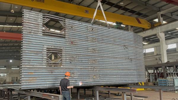 Fireproof Grade A Boiler Membrane Wall for Customized Painting and Customer