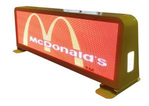Wholesale Waterproof IP65 Wireless SMD2525 P4 Mobile Taxi Top Led Sign from china suppliers