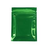 Pink Color Printed Heat Seal Reusable Zipper Small Plastic Bags With Euro Hole