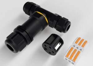Wholesale 3 Way T Shaped IP68 Waterproof Electrical Connector PG Series from china suppliers