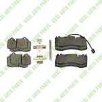 For Maserati Quattroporte Gts Front & Rear Brake Pads Set OEM 980156007