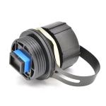 ODVA SC Bulkhead Fiber Optic Adaptor Waterproof IP67 For Fiberhub Terminal Box