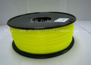 Wholesale Dark Yellow ABS Filament , Filament 3D Printing Plastic Material 1.75 / 3mm from china suppliers