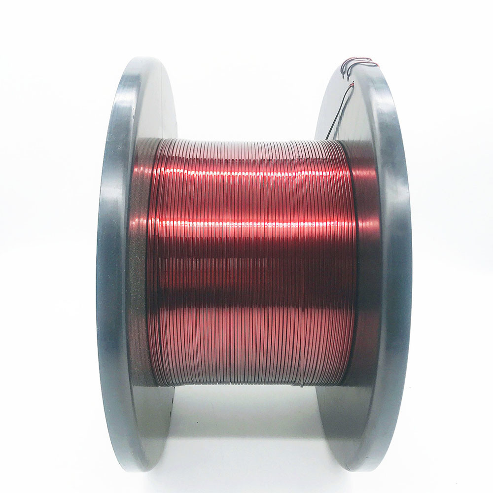 2.00 *0.80 mm Rectangular Enamelled Copper Wire Flat Magnet Wire For Motor Winding