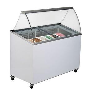 Wholesale Gelato Ice Cream Display Freezer LED Lighting Low Power Consumption from china suppliers