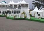 Water Proof Luxury Double Deck Outdoor Event Tents With PVC Roof , Commercial