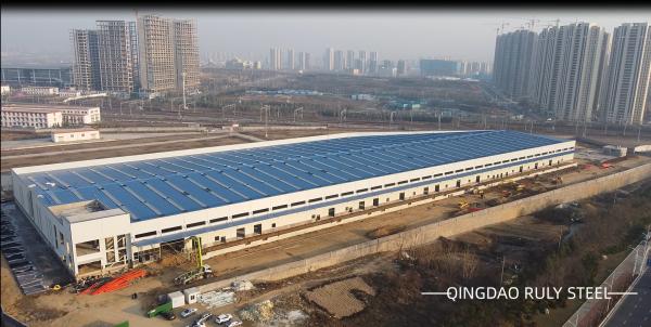 High Strength Anti Seismic Prefabricated Wide Span Design Steel Structure Frame