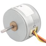 5 V 18 ° Step Angle Durable 25mm Permanent Magnet Stepper Motor Two Phase Four