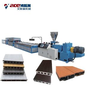 Wholesale Plastic Molding WPC Profile Machine , WPC Production Line Making Baluster Railing from china suppliers