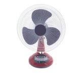 Mini 12 Inch 12v DC Children Fan Solar Table Fan With LED Light And Battery