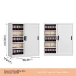 Commercial Furniture Modern Boss Cabinet Office Wooden File Combination Bookcase