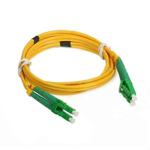 Wholesale Single Mode Patch Cable Fiber Optic Duplex OS2 LC APC To LC APC from china suppliers