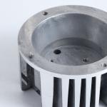 CNC Punching Aluminum Die Casting Parts 6063 T3 Led Light Housing