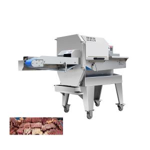 Wholesale SS Commercial Bacon Cooked Meat Slicer Sausage Cutting Machine 500kg/h from china suppliers