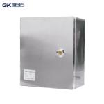Rainproof Stainless Steel Electrical Cabinets High Precision Two Holes With Lock