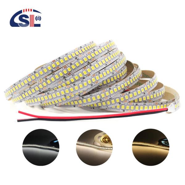 Electroplate 12V/24V 240D 3000 4000k 6000K 2835 LED Strip Lighting For Mirror