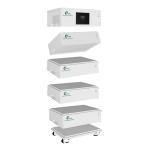 All In One Lifepo4 Stackable Home Battery 20kw Off Grid Solar Battery Storage