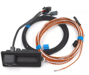 Wholesale Black ABS Camera Cable Assemblies 210mm Video Wire Single Shield from china suppliers