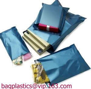 colored poly mailers custom courier bag adhesive tape express plastic mailing