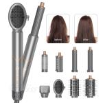 Professional 8 in 1 Hair Styler Hot Air Brush Multi Curling Drying Straightening