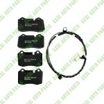 For Aston Martin DB9 & V8 Vantage Rear Brake Pads & Wear Sensor OEM 7G43-2C562