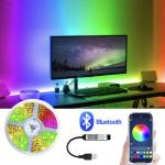 24keys Blueteeth Control 5m RGB Strip Light Set Light Strings For Country