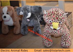 Wholesale Mall Rides On Animals Plush Wheel Coin Operated Happy Rides On Animals Hot New products from china suppliers