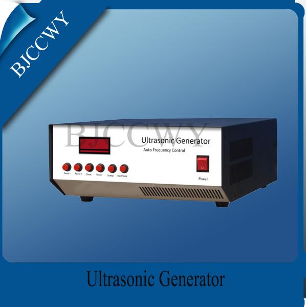 Quality Low Frequency Digital Ultrasonic Generator 20 - 40KHZ 1200W Ultrasonic Power Generator for sale