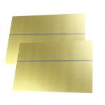 Coated Thin Steel Metal Paint Tin Sheet DR8 2.8/2.8 For Food Beverage Can 330mm